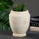Figure pot "Classic" ivory, 2.5l / 16x20x16cm
