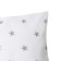 Pillowcase of crumb I "stars" color white, 40x60 cm, 100% cotton, calico