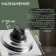 Zein gap, 100x100 mm, vertical, d = 32 mm, stainless steel, chrome