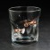 The glass "impenetrable", 3 bullets, for whiskey, 250 ml
