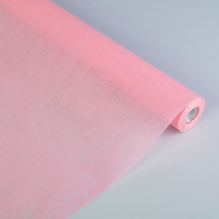 Felt for packages and crafts, plain, pink, bilateral, roll 1 pc., 0.5 x 15 m-1