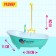 Toy "Bath for dolls", with a functional shower, color mix