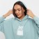 Hoody women Minaku: Casual Collection Color Mint size 46-48