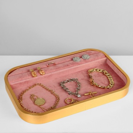 Decoration stand, 1 strip, 1 place, 35 × 24 × 3 pink color-1