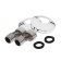 ROEGEN RC100A bath mixer, one -leaf, with shower set, zinc, chrome
