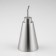 Stainless steel capacity for oil, 350 ml, 17 × 8.5 × 8.5 cm