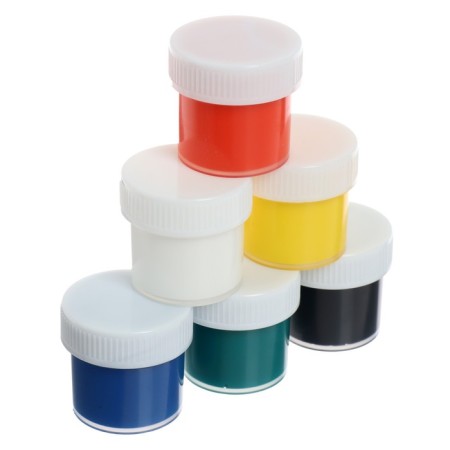 Acrylic paint, set of 6 colors x 20 ml, "ray", artistic-2