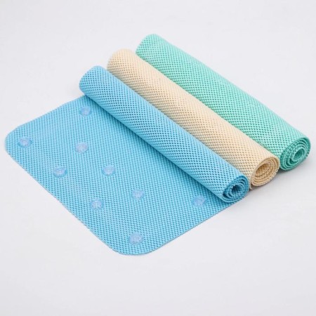 Bathroom mat with suction cups, 43 × 90 cm, color mix-11