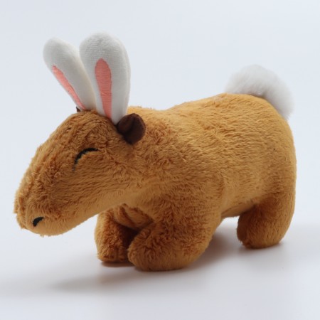 Soft toy "Capybara. Bunny ", with ears and tail