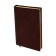 The diary is semi -dated, A5, 192 sheets, ruler, leatherette cover, gold cut, "crocodile", brown