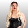 Artificial wig, simulation of the skin, 60 cm, 160 grams, light/blond color (#SHT8/SHT60A)
