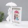 Photo frame plastic 13x18 cm "A couple in love under an umbrella" White 22x14x29 cm