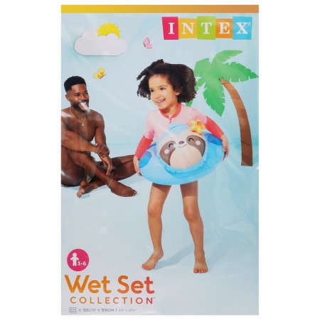 Circle for swimming "Beasts", from 3-6 years old, mix, 59220np intex-7