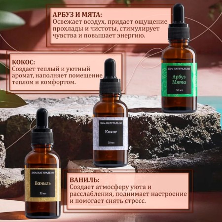 Aromaticoma, set (9 in 1), 30 ml "Wealth of aroma" No. 1-3