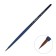 Watercolor brush, brown synthetics, round, ropeloff Aqua Blue Round No. 3, short blue handle, Soft-Touch clip coating