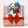 Folding box "New Year's Post", 15 x 15 x 8 cm, New Year