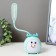 Hand lamp "Fairy -tale moose" LED 3W USB Blue 8.5x8x22 cm Risalux