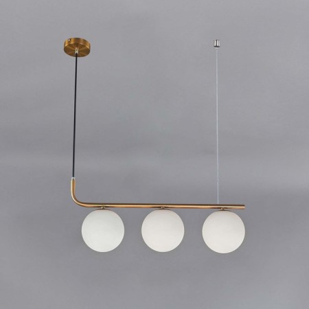 Suspension lamp 3x60W E27, size 60x15x96 cm-1