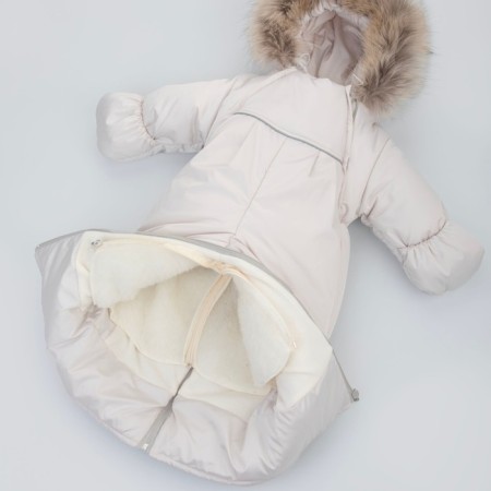 Kinderlitto transformer Kinderlitto "Orsetto", height 68-80 cm, ivory color-4