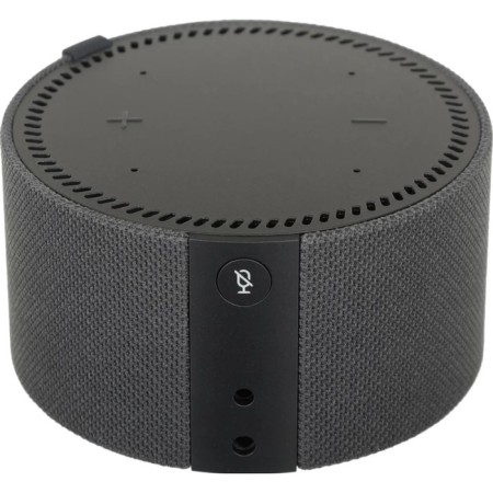 Smart Column "New Yandex Mini Station", Voice Assistant Alice, 10W, with a clock, black-6