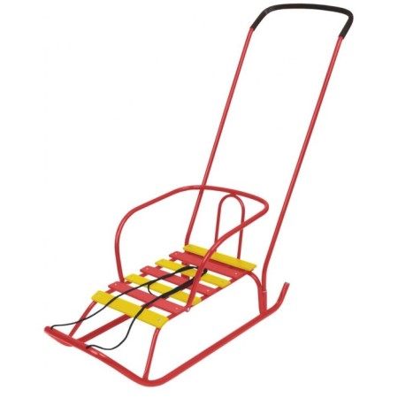 Sled "breeze 2", red color