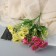Bouquet "Matricaria with Fern" 32 cm, mix