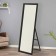 Black floor mirror, 160x60x5 cm