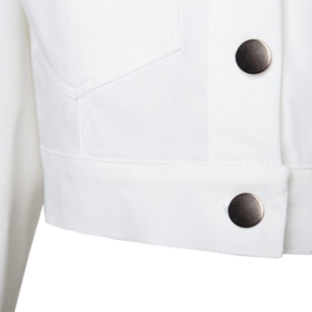 Women's jacket Minaku: Casual Collection Color White, Rr. 44-7