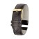 A watch strap, male, 18 mm, harness 75 mm, larynx 115 mm, brown, elongated