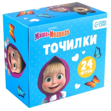 Plastic rectangular grinder, Masha and the bear-1