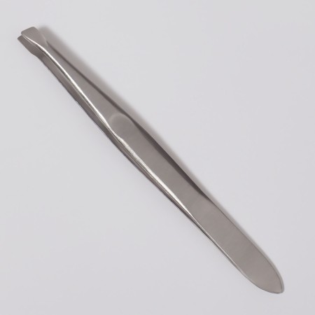 Pinzet beast, narrow, 9 cm, silver color-2