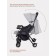 Stroller walking children's Rant Basic "UNO", folds into a cane, color Soft Grey