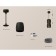 A set of suspended lamp with composite crystal Ambrella Light, Techno, XP1142032, Gu5.3, Black Sand Color
