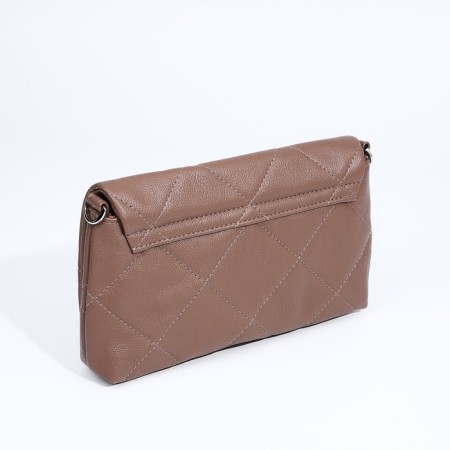 Women's bag Textura, messenger, small size, brown color-1
