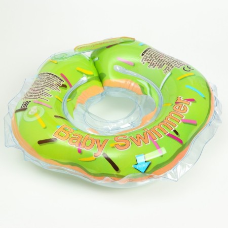 Circle on the neck, half -cream, peppermint color-2