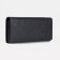 Women's wallet on magnets, black color