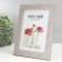 Photo frame plastic 13x18 cm "Rombs. Texture of wood" gray 21.5x16.5 cm