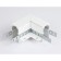 Ambrella connector angular for the built -in tire pipeline Magnetic GL3352 WH, white