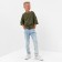 T -shirt Children's Minaku color khaki, height 104 cm