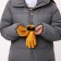 Gloves are female, dimensionless, with insulation, yellow color