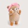 Gift set for a girl with a soft toy "Benny", with a nightlight