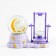 Sanding clock "Unicorn", souvenir, with backlight, 17 x 8.6 x 13 cm, mix