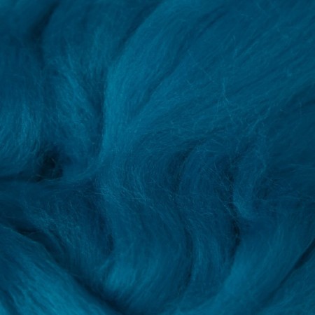 Fasting wool 100% thin wool 50g (1178-sv. Morskaya wave)-2