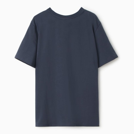 T-shirt male more, dark gray color, size 52-3