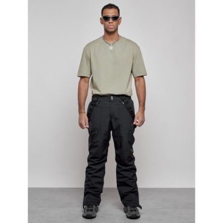 Semi-combineson ski insulated male winter, size 56, dark blue color-19