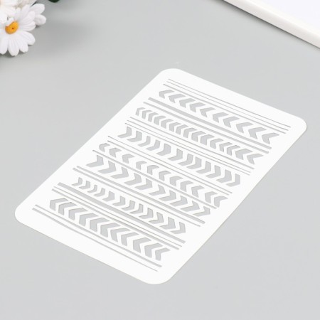 Plastic "pattern" 16x24 cm stencil-1