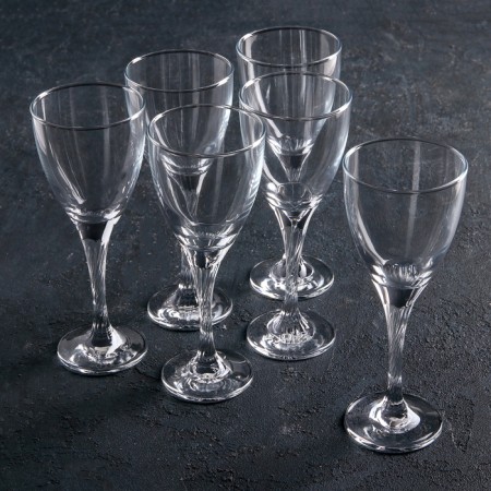 A set of glasses for wine Twist, 205 ml, 6 pcs