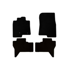 Коврики в салон Econom для Mitsubishi Pajero IV 2006-2011, 2011-2014, 2014-, внедорожник, 4 шт., текстиль
