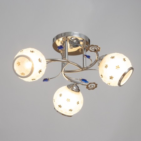Bell chandelier 3x40W E27 Chrome Model: 2612356-1