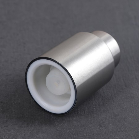Vacuum plug "Profi", 4.5 × 7 cm, silver color-1